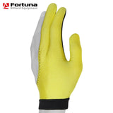 Fortuna Billiard Glove Classic Yellow/Black XL