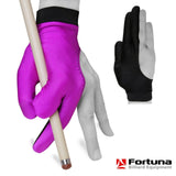 Fortuna Billiard Glove Classic Purple/Black M/L