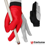 Fortuna Billiard Glove Classic Red/Black M/L