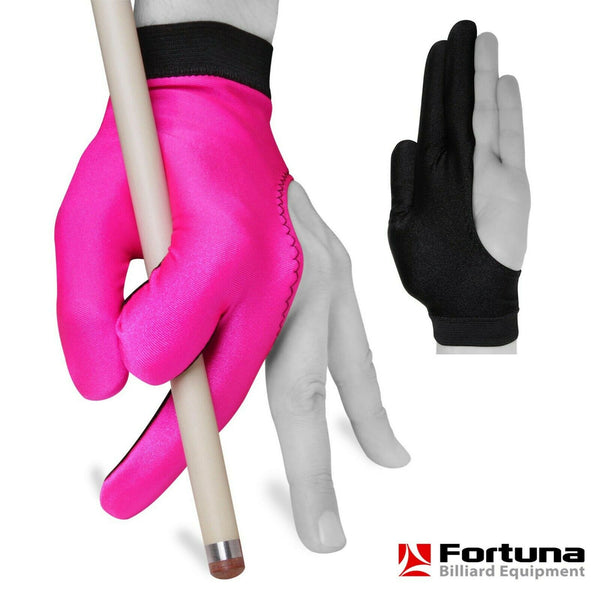 Fortuna Billiard Glove Classic Pink/Black S