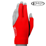 Kamui Billiard Glove QuickDry for Left Hand Red XL