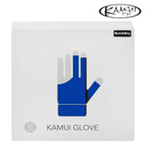 Kamui Billiard Glove QuickDry for Left Hand Blue M