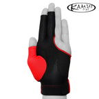 Kamui Billiard Glove QuickDry for Left Hand Red XXL