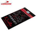 Longoni Billiard Glove Black Fire 3.0 for Left Hand XL