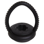Billiard Cue Hanger w/Rubber Insert Ø12-14 mm, Black