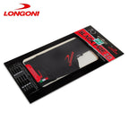 Longoni Billiard Glove Black Fire 3.0 for Right Hand L