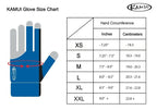 Kamui Billiard Glove QuickDry for Left Hand Blue XXL
