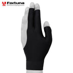 Fortuna Billiard Glove Pro Open fingers Black M/L