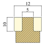 Longoni JBR Ferrule D12 d5 h10 Carom
