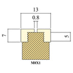 Longoni JBR Ferrule Carom C69-E69-K69-C71-E71