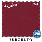 7 ft Simonis 760 Burgundy Pool Table Cloth with 6 Pre-Cut Rails