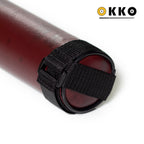 OKKO Billiard Hard Round Case Burgundy 1x1