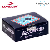 Longoni Blue Diamond Billiard Chalk 50 pcs 1 case
