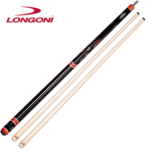 Longoni Black Pearl II Carom Cue w/2 E71 S30 Shafts