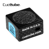 Cue Cube Tip Tool 2 in 1 Nickel Radius (.418") Black