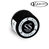 Kamui Clear Black Cue Tip Ø14mm Super Soft