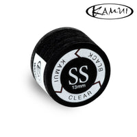 Kamui Clear Black Cue Tip Ø13mm Super Soft