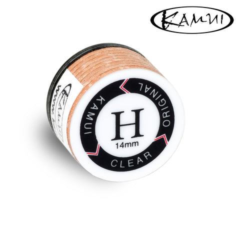 Kamui Clear Original Cue Tip Ø14mm Hard