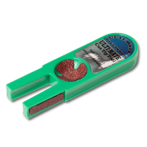 Ulti-Mate Cue Tip Tool 5 in 1 Green