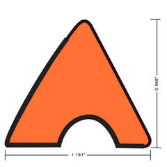 Artemis K66 Pool Table Rail Rubber 48", Set of 6