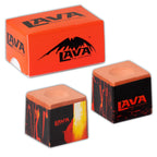 Lava Billiard Chalk Rust 32 pcs 1 case
