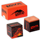 Lava Billiard Chalk Rust 32 pcs 1 case