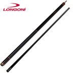 Longoni Niels Feijen Sparkle Pool Cue w/Luna Nera Shaft Linen Wrap