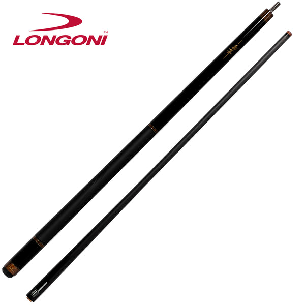 Longoni Niels Feijen Sparkle Pool Cue w/Luna Nera Shaft Leather Wrap
