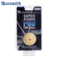 Super Aramith Pro Pool Cue Ball 2 1/4" in a blister