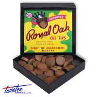 Royal Oak Cue Tip Ø13mm 50 pcs 1 box