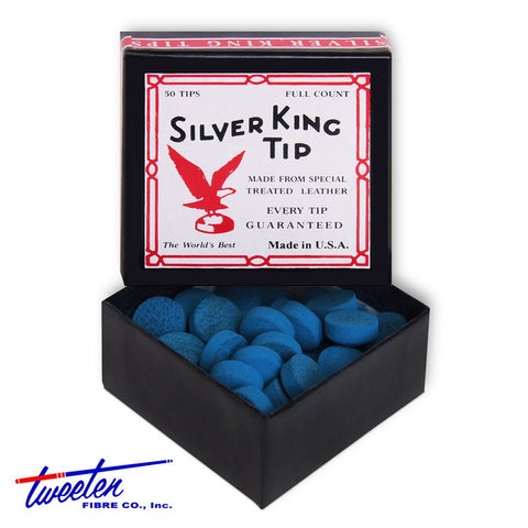 Silver King Cue Tip Ø13mm 50 pcs 1 box