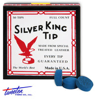 Silver King Cue Tip Ø14mm 50 pcs 1 box