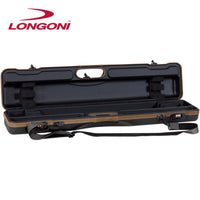 Longoni Skipper Hard Cue Case 2 x 4 w/Shoulder Strap