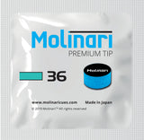 Molinari Premium Cue Tip Ø14mm Medium 1 pc